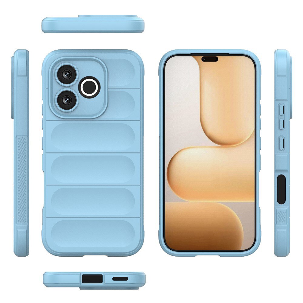 Husa pentru Honor 600 Lite - Techsuit Magic Shield - Bleu