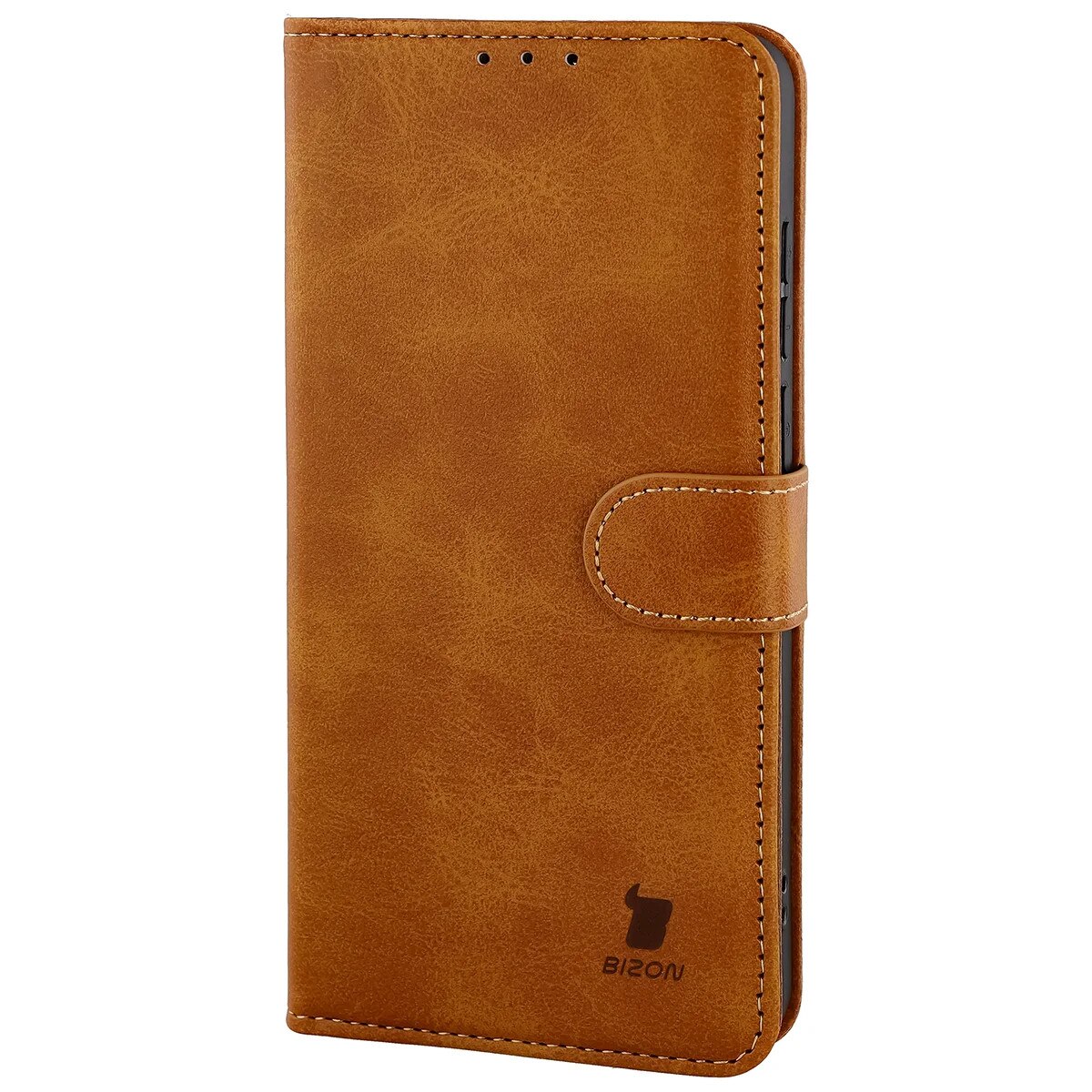 Husa Bizon Case Pocket pentru Vivo X300 Ultra, Maro