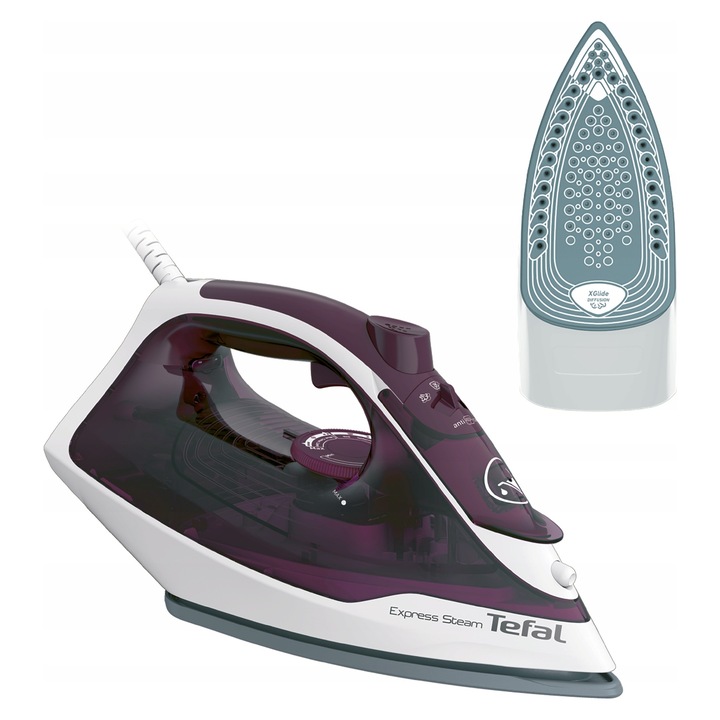 Tefal Express Steam gőzölős vasaló 2400W kerámia fehér 270ml
