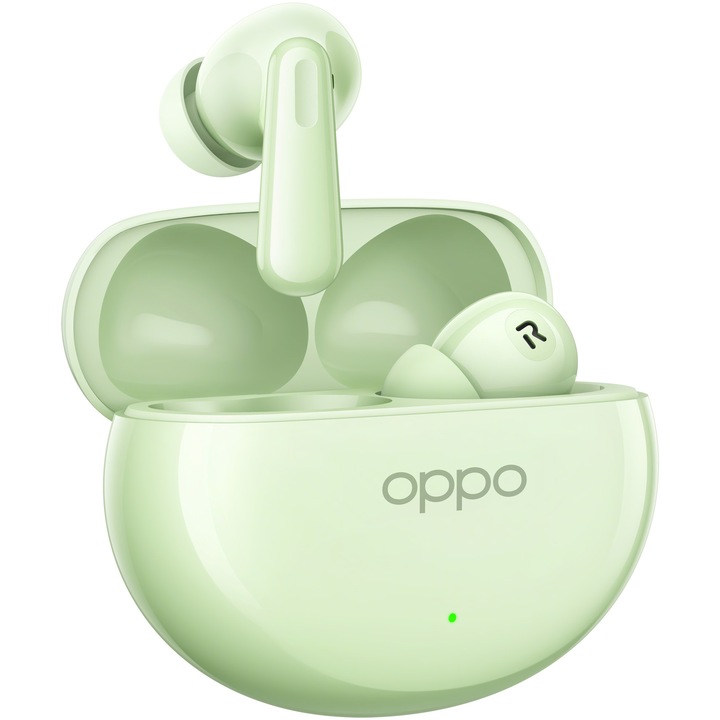 Casti in-Ear OPPO Enco Air4, True Wireless, Bluetooth, In-Ear, Microfon, Noise Cancelling, Fresh Mint