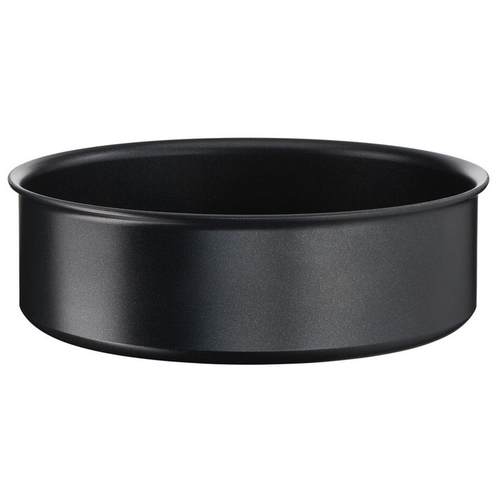 Tefal Ingenio Unlimited mély serpenyő 24cm karcálló fekete