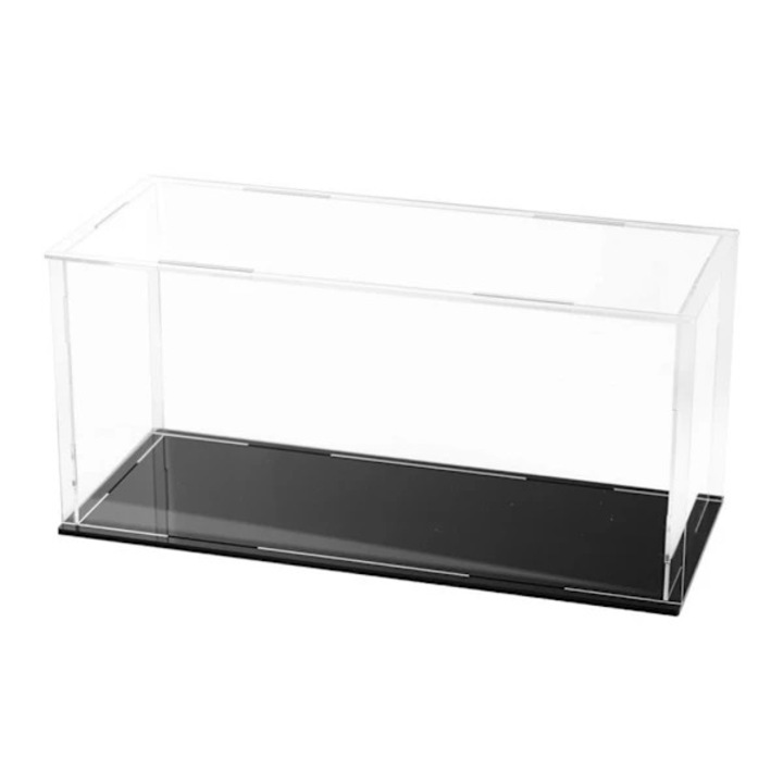 Cutie depozitare acrilica pentru modele diecast, negru, 20x10x10cm