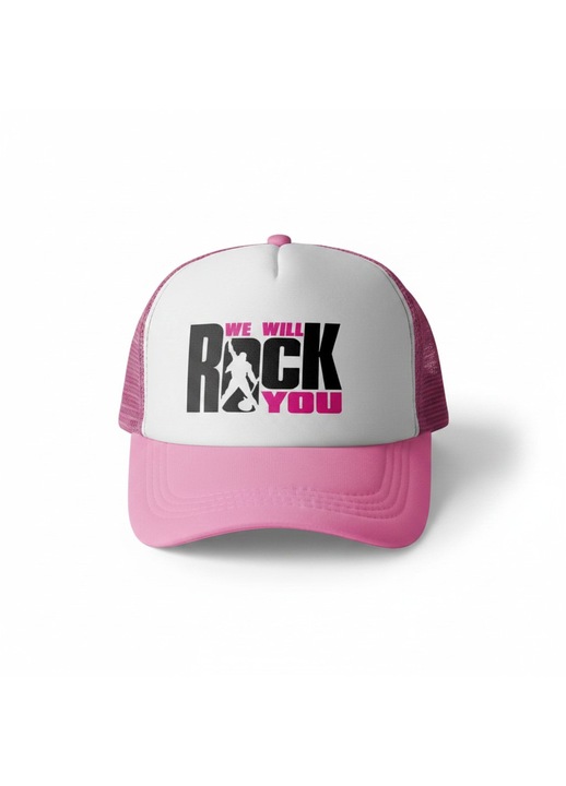 Sapca personalizata - We will rock you, Roz