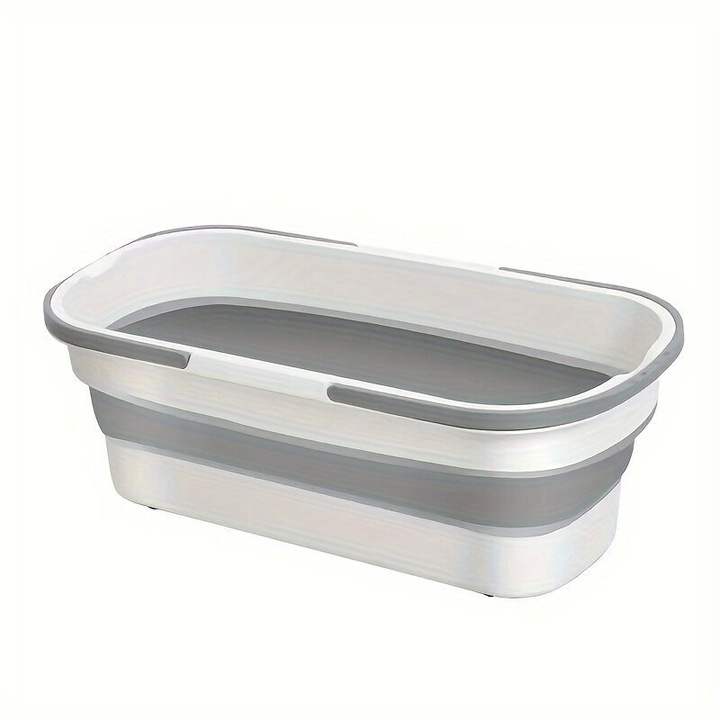 Galeata pliabila din plastic durabil pentru curatenie si gradinarit, multicolor, 30x30cm