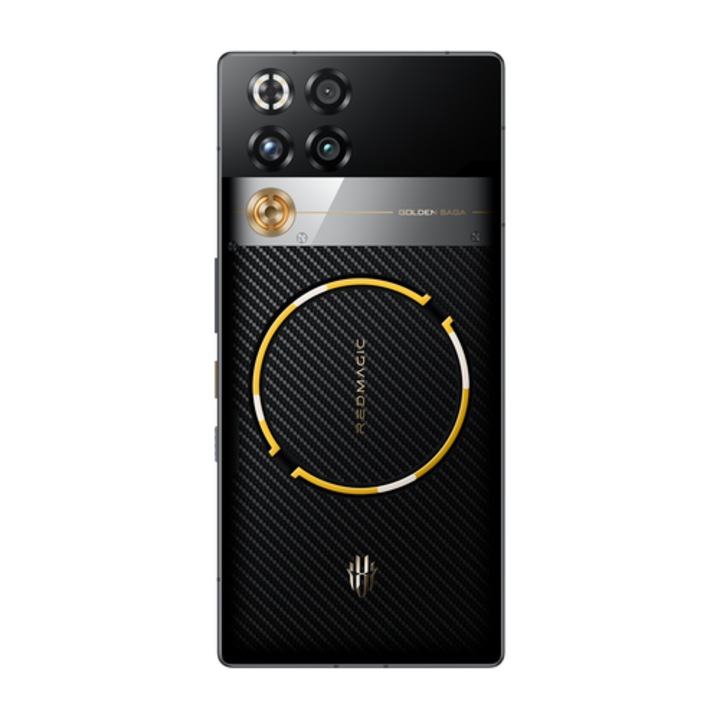 Telefon mobil Nubia Redmagic 11 Pro Golden Saga Limited Edition, 144Hz Gaming, 24GB RAM, 1TB, Snapdragon 8 Elite Gen 5, 6.85" AMOLED Full Screen, Dual-Sim, Arany
