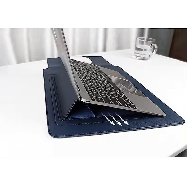 Stride Multifunkciós Notebook Sleeve tok 14˝ - Kék