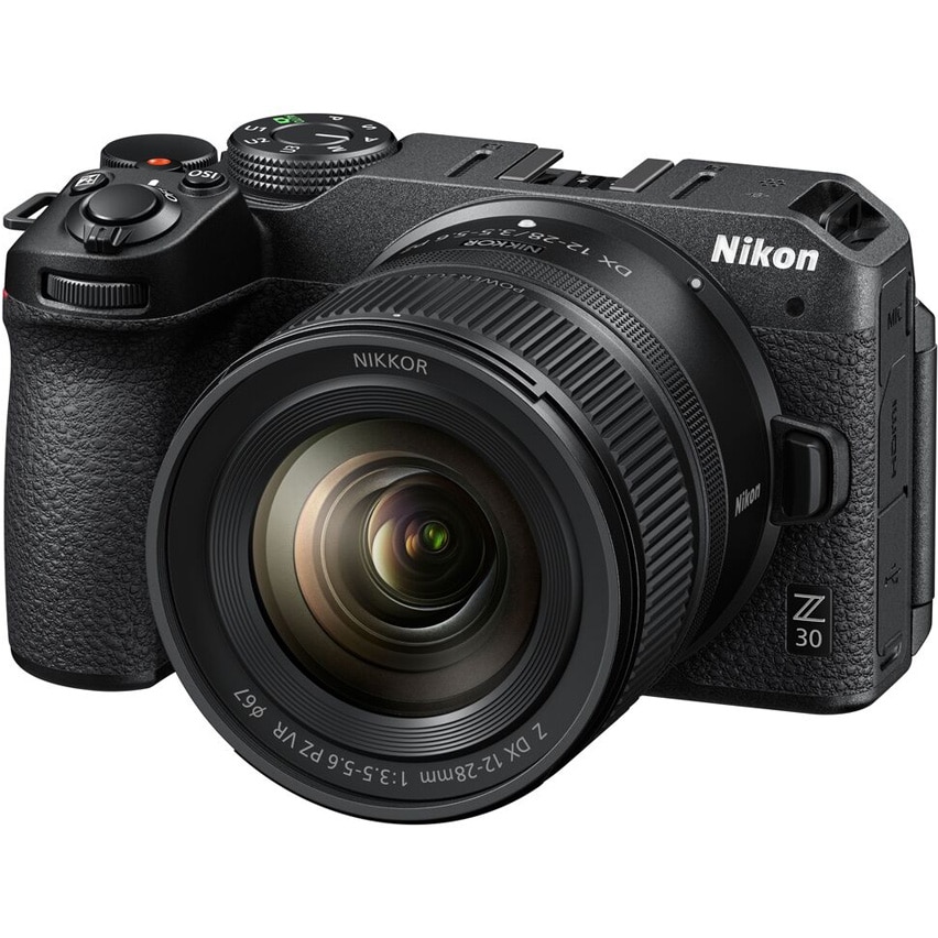 Aparat foto mirrorless Nikon Z30, 20.9 MP, 4K, Wi-Fi + Obiectiv 12