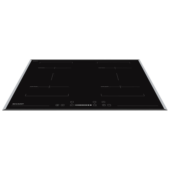 Sharp KH-6I38CS00-EU – beépíthető indukciós főzőlap (60 cm, CookBridge)