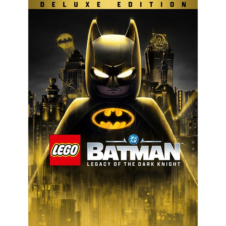 Játék Licenc Lego Batman Legacy Of The Dark Knight Deluxe Edition Pc Key Steam (Azonnali Aktiváló Kód)