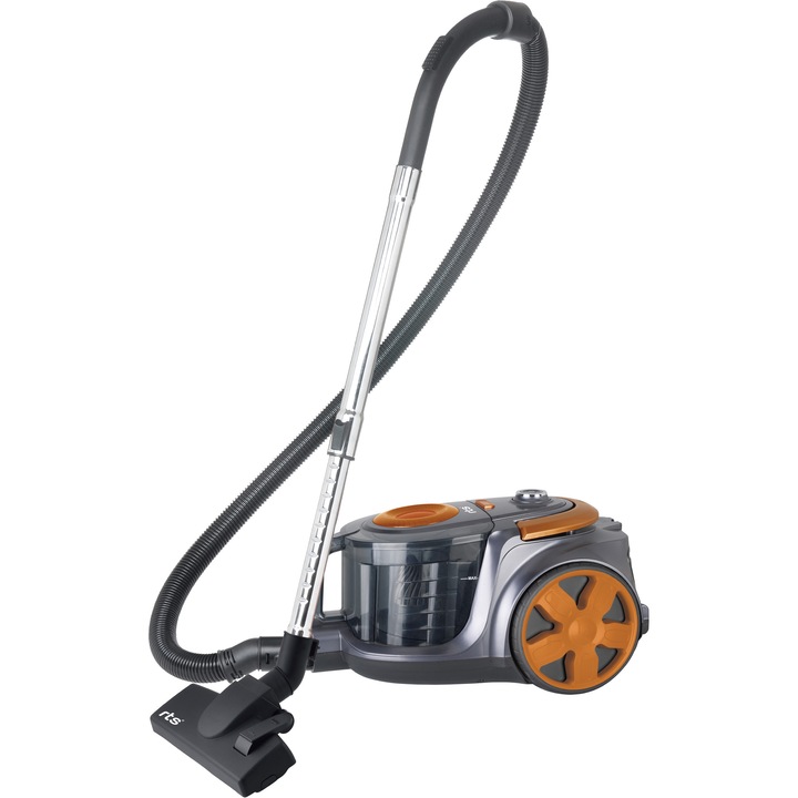 Aspirator RTS HJX-2202, 700W, 3.5L, fara sac, filtru HEPA, sistem ciclonic