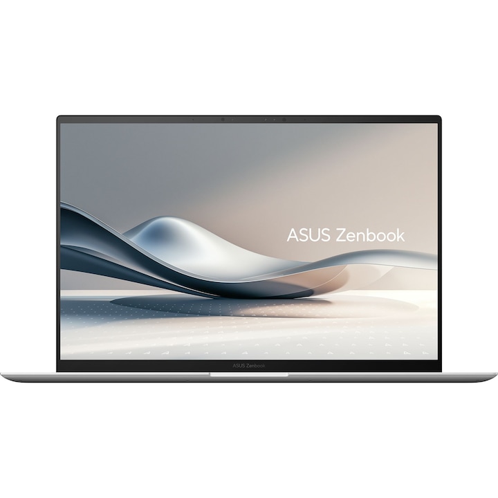 Лаптоп ASUS Zenbook S14 UX5406AA-SU478X с Intel Core Ultra 9 386H (1.6/4.9GHz, 18M), 16 GB, 512GB M.2 NVMe SSD, Intel Graphics 4 Xe3, Windows 11 Pro, Бял