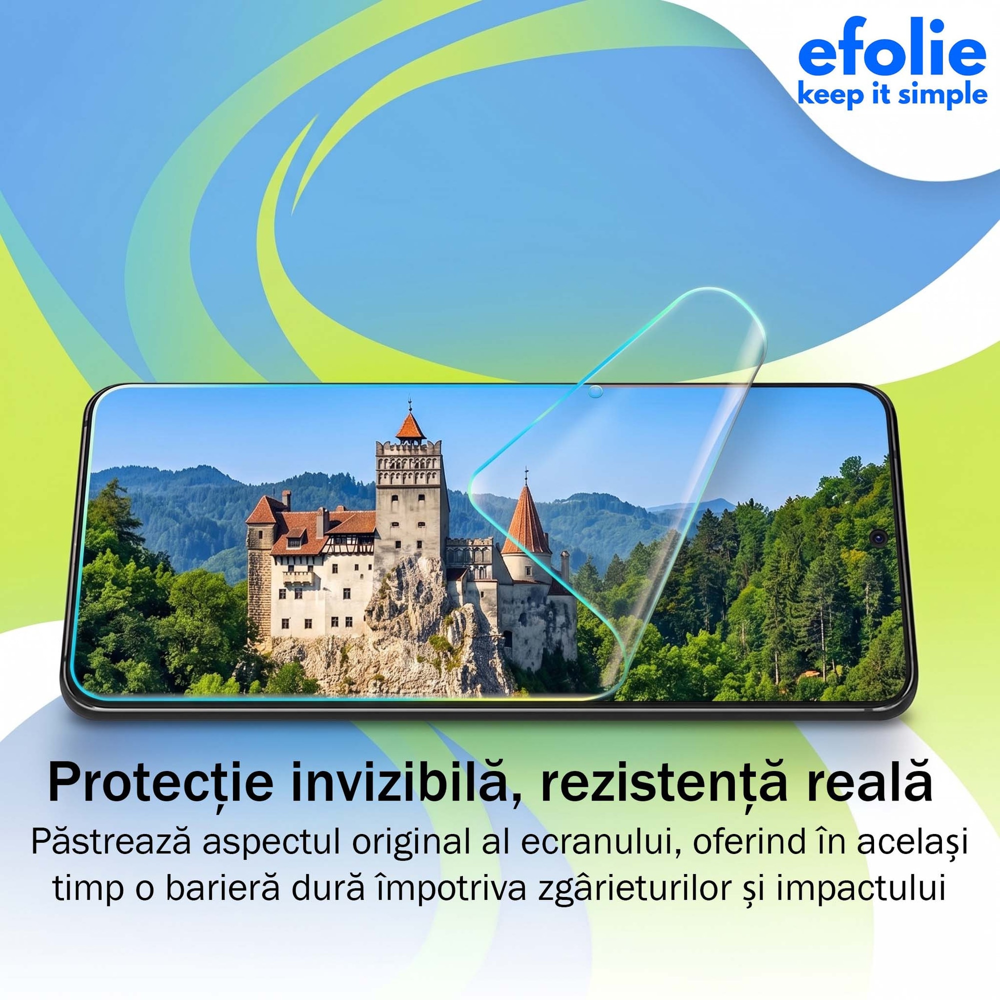 Folie de Protectie Fata Premium, efolie®, Motorola Edge 30, Transparenta, Silicon EPU 0.18mm, Auto-Regenerare, Anti-Amprenta, Strat Oleofob, Claritate HD, Protectie la Socuri si Zgarieturi, Montaj Usor Rapid, Inclus Kit Instalare