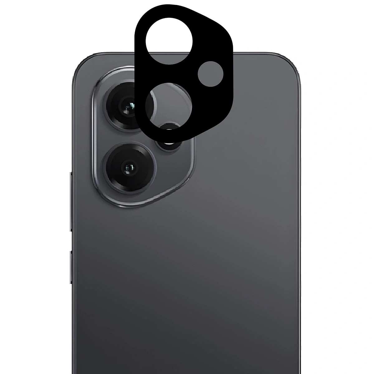 Set 2 folii sticla securizata camera foto Bizon Glass Lens compatibile cu Honor 400, Negru