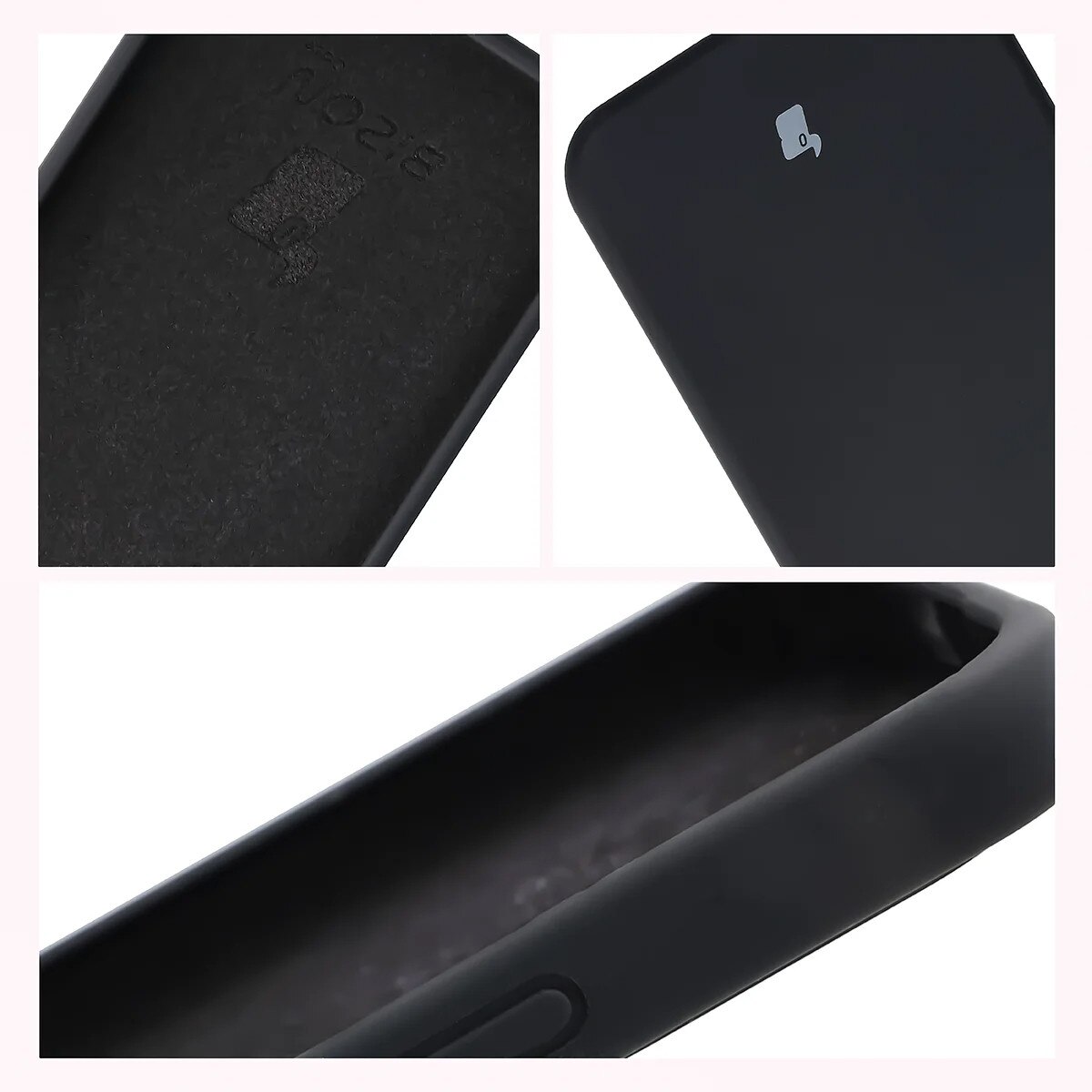Husa Bizon Soft Case pentru Xiaomi POCO X8 Pro Max, negru