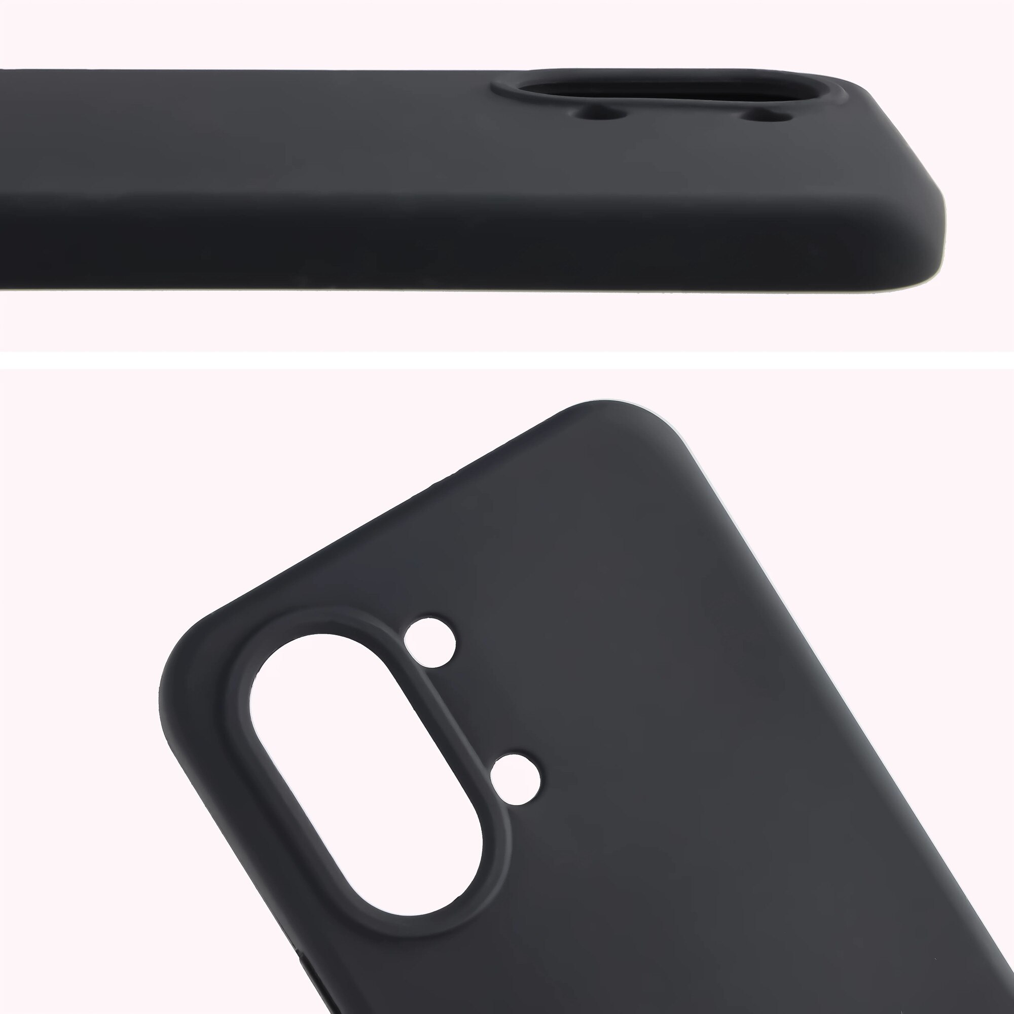 Husa Bizon Soft Case pentru Xiaomi POCO X8 Pro Max, negru