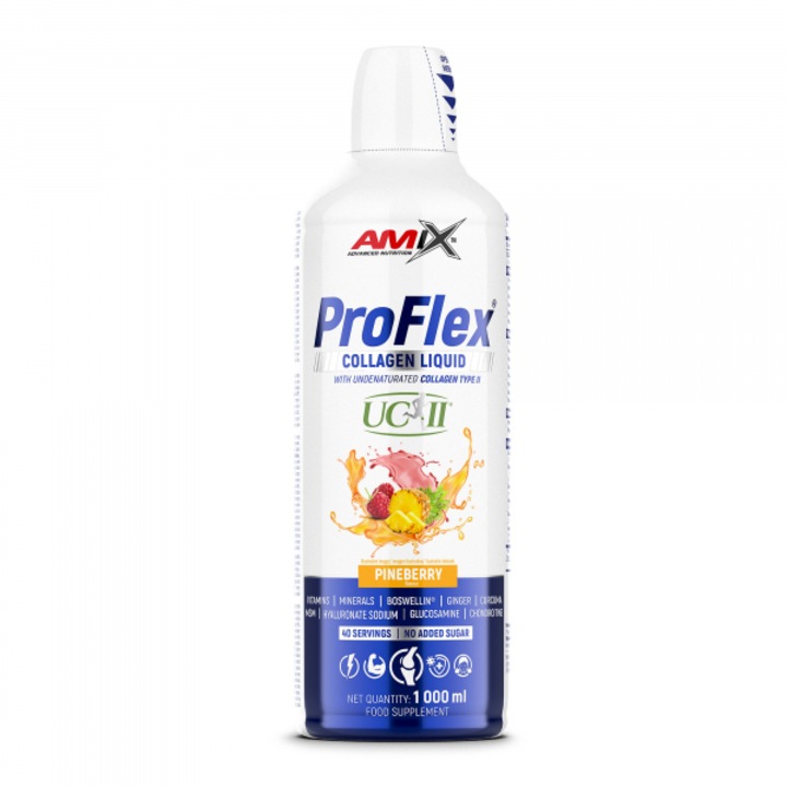 Colagen Lichid, Amix, Proflex Collagen Liquid, Pineberry, 1000l