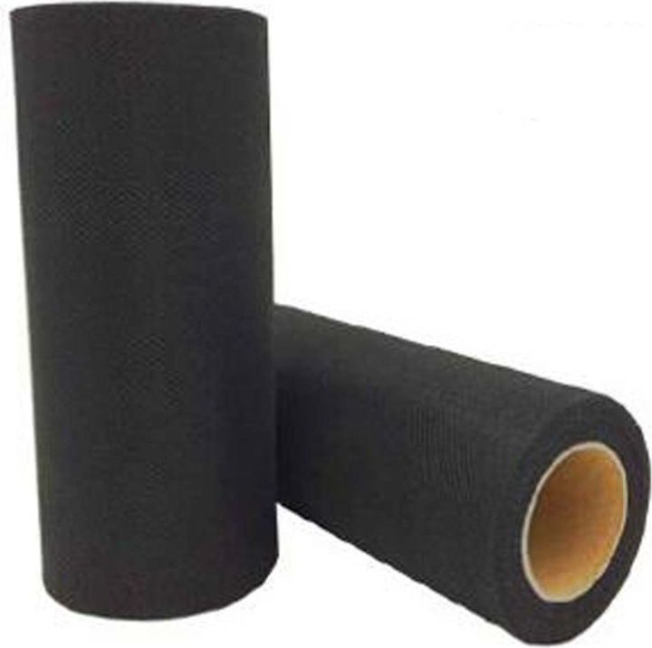 Tull, material tulle, 100% poliester, moale cu buna drapare, multicolor, 15cm x 22m, 1 rola