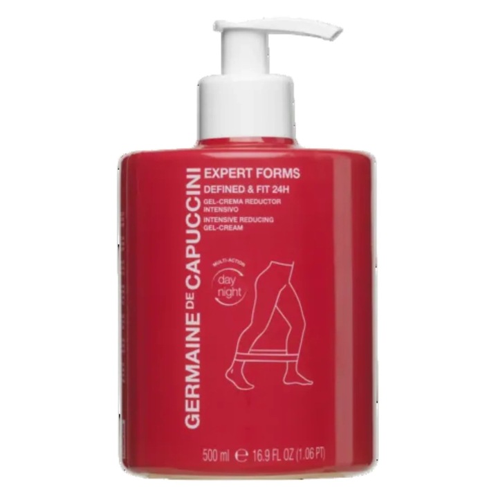 Gel-crema Intensiva Anticelulitica cu Actiune Zi si Noapte - Expert Forms Defined&Fit 24H Intensive Reducing Gel-Cream 500ml - PP Germaine de Capuccini