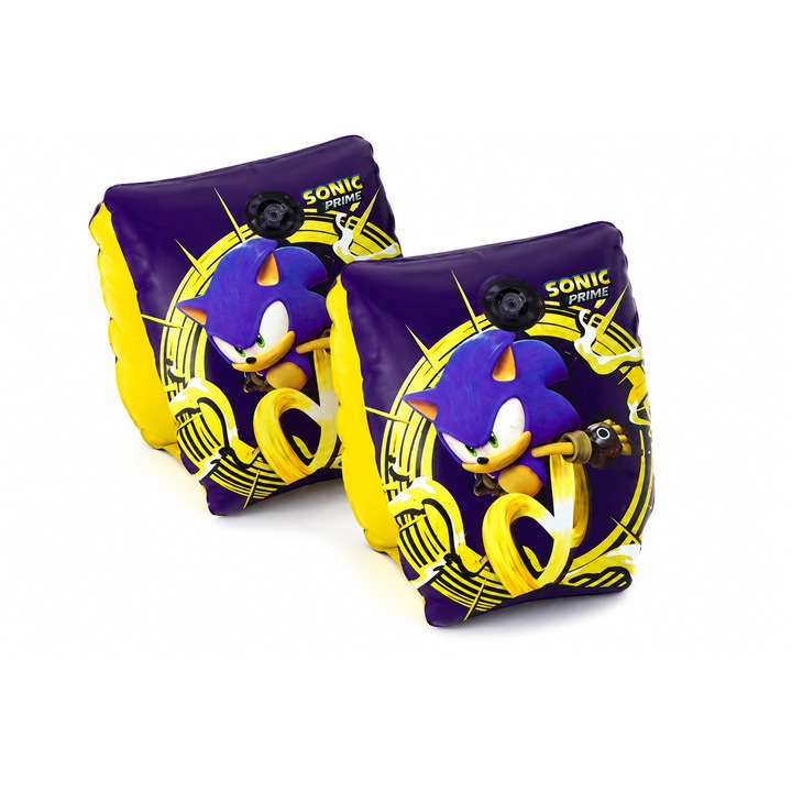 Sonic Kék Úszókarúak Fiúknak 3-6 Éves Korig (19-30 kg)