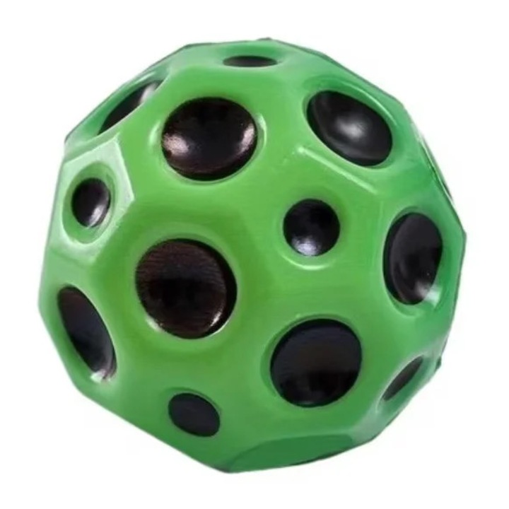 Minge Saltareata, Super Space Ball, 7 cm, Verde, ETOY®