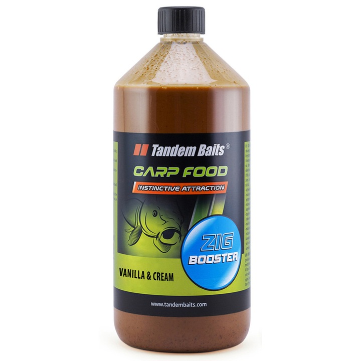 Booster Tandem Baits Carp Food Zig Booster Vanilie & Frisca 1000 ml