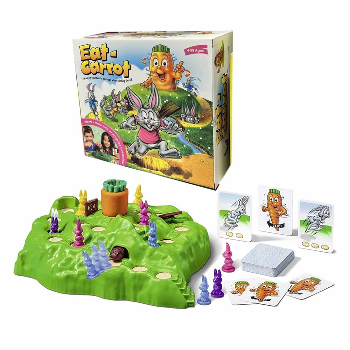 Joc de familie Cursa iepurasului cu obstacole, ETOY®