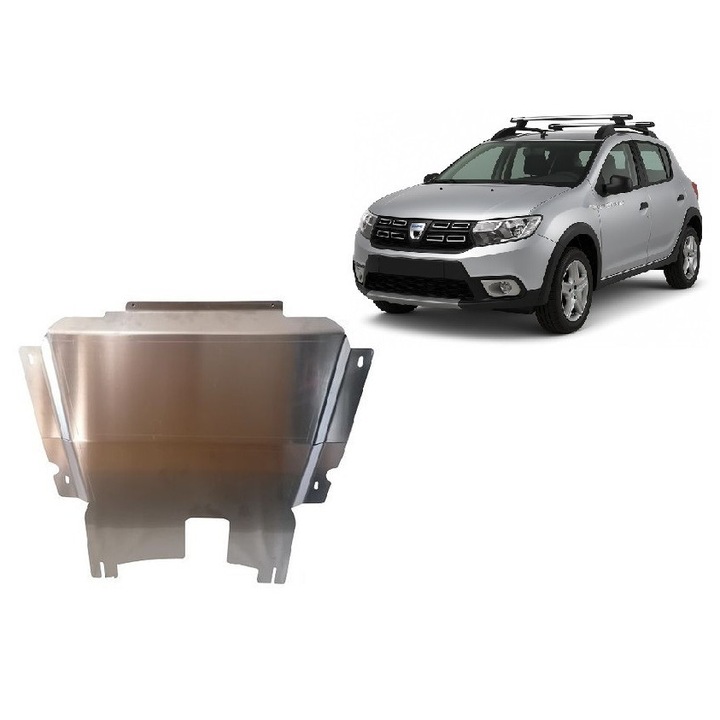 Scut motor din aluminiu Dacia SanderoStepway ( 2012 - 2020 )