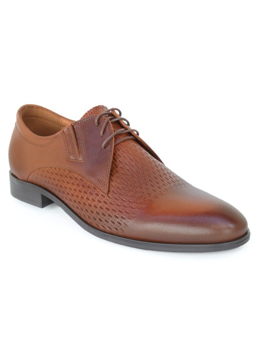 Lavaggio Lavaggio elegáns barna perforált férfi félcipő 2513-B3 07851