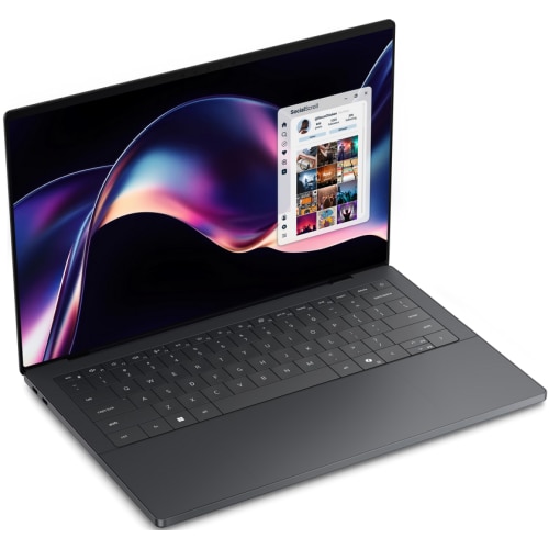 Laptop ultraportabil Dell XPS 14, cu procesor Intel Core Ultra 7 355, 14'' 2K Non-Touch 1-120Hz, 500 nits Anti-Glare, 16GB LPDDR5x, 1TB M.2 PCIe NVMe SSD, Intel Graphics