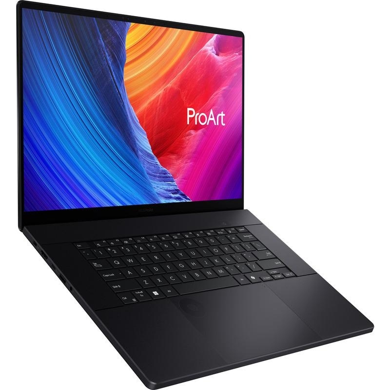 Laptop Consumer ASUS ProArt P16 H7606WM, cu procesor Ryzen AI 9 370, 16'' OLED, 32 GB LPDDR5x, 2 TB, NVIDIA, 8GB GDDR7, Windows 11 Pro, 2 ani Garantie