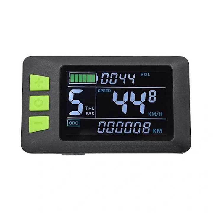 LCD színes kijelző elektromos kerékpárhoz, strapabíró, 22.2mm, 5 hüvelyk