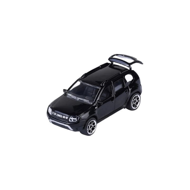 Dacia Duster fekete autómodell, 1:64, Majorette