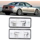 1 pár, rendszámtábla világítás 8E0807430A/8E0807430B, kompatibilis Audi A3 8P/A4 B6 B7/A5/S5 Cabriolet/A8 D3/Q7/RS4 modellekkel, ABS-ből, plug & play, hibakódmentes, átlátszó
