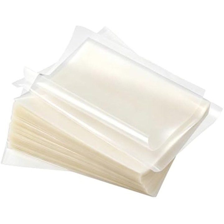 Foi de orez comestibile, hartie de orez comestibila, 8 x 5 cm, din amidon, sigure pentru consum, flexibile, usor de modelat, transparent, 500 foi
