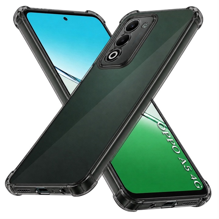 Carcasa de protectie pentru Oppo A5 4G / Oppo A5 5G, fumuriu