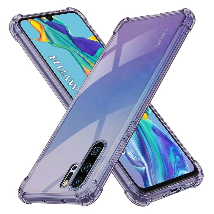 Carcasa de protectie pentru Huawei P30 Pro / Huawei P30 Pro New Edition, fumuriu