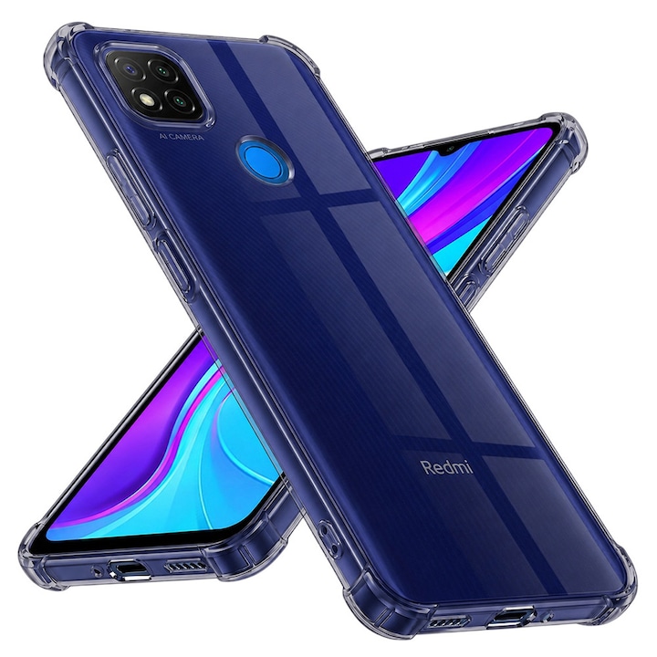 Carcasa de protectie pentru Xiaomi Redmi 9C NFC / Xiaomi Redmi 9C, fumuriu