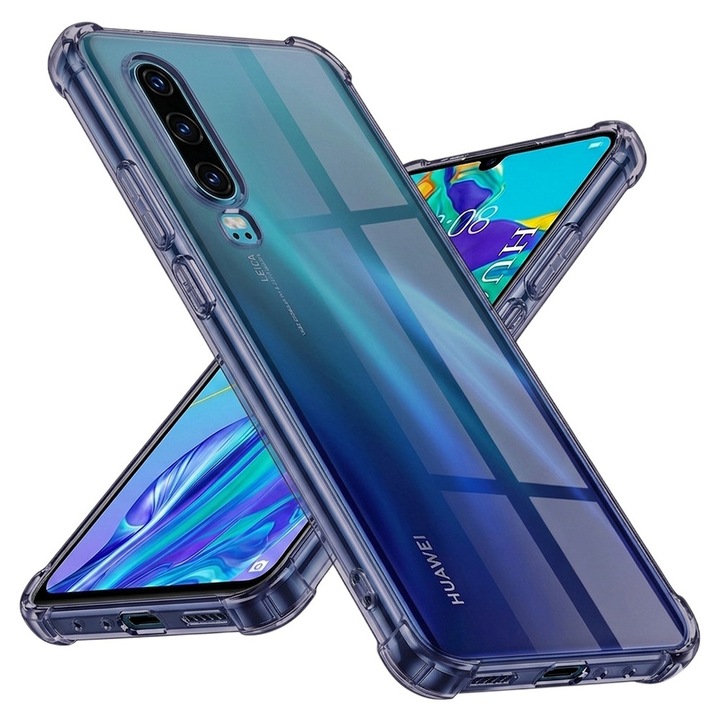 Carcasa de protectie pentru Huawei P30, fumuriu