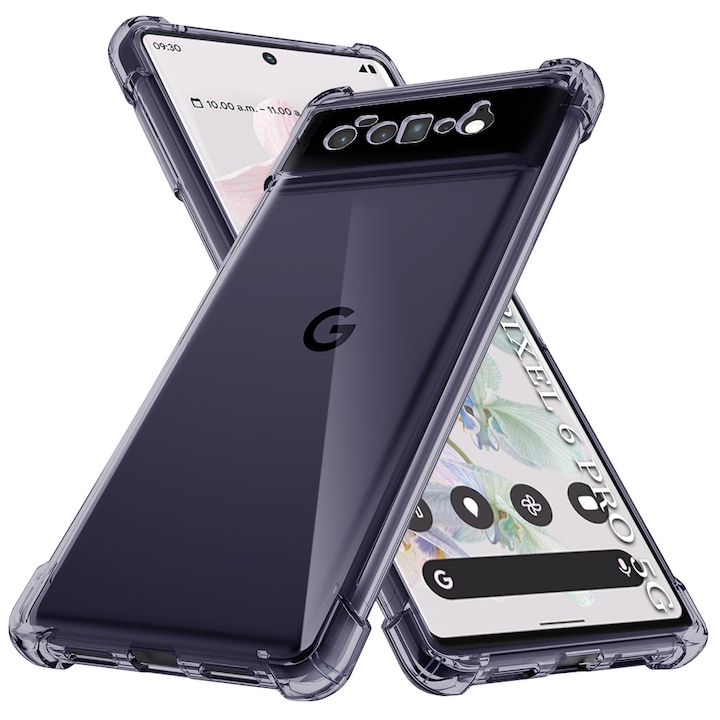 Carcasa de protectie pentru Google Pixel 6 Pro, fumuriu