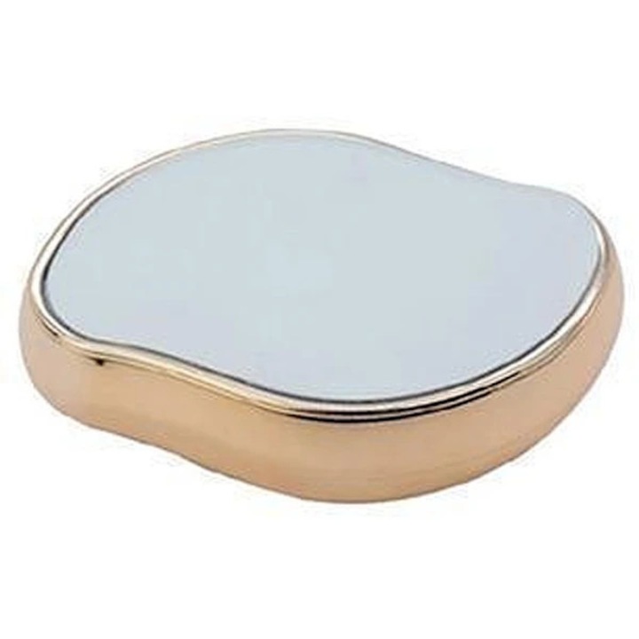 Epilator pentru indepartarea parului tip cristal, nedureros, din ABS si sticla, pentru corp, Auriu, 11x7x2.5 cm, 1 buc