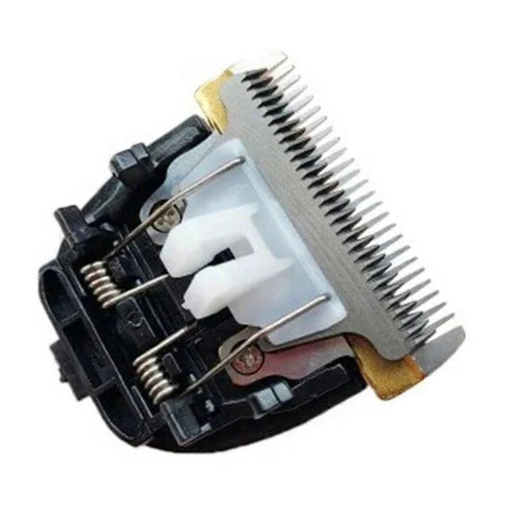 Резервно острие за подстригваща машина, съвместимо с Panasonic ER-GP80/ER1611/ER1512/ER1511/ER1510/ER1610/ER160/ER153/ER152/ER151, неръждаема стомана, професионална прецизност, лесно за почистване, черно, 2 броя
