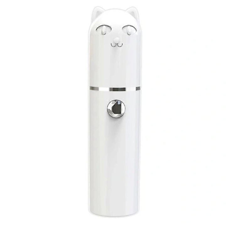 Epilator facial trimmer pentru femei, USB reincarcabil 300mAh, cap lavabil, autonomie 45-60 min, Alb, 11.5x2.8x2.8 cm, 1 buc.