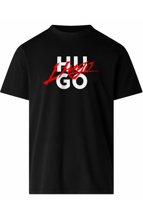 Tricou barbati Hgo, Negru