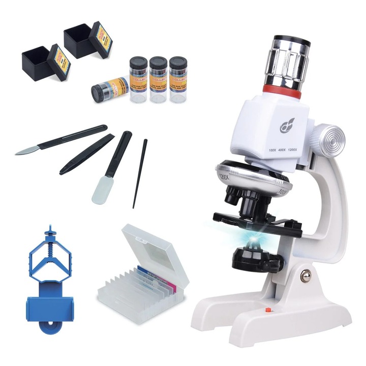 Valiza cu Microscop (100x - 400x - 1200x)