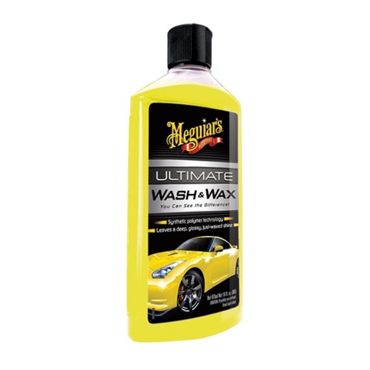 Șampon auto Meguiar's Ultimate Wash și Wax, 946ml