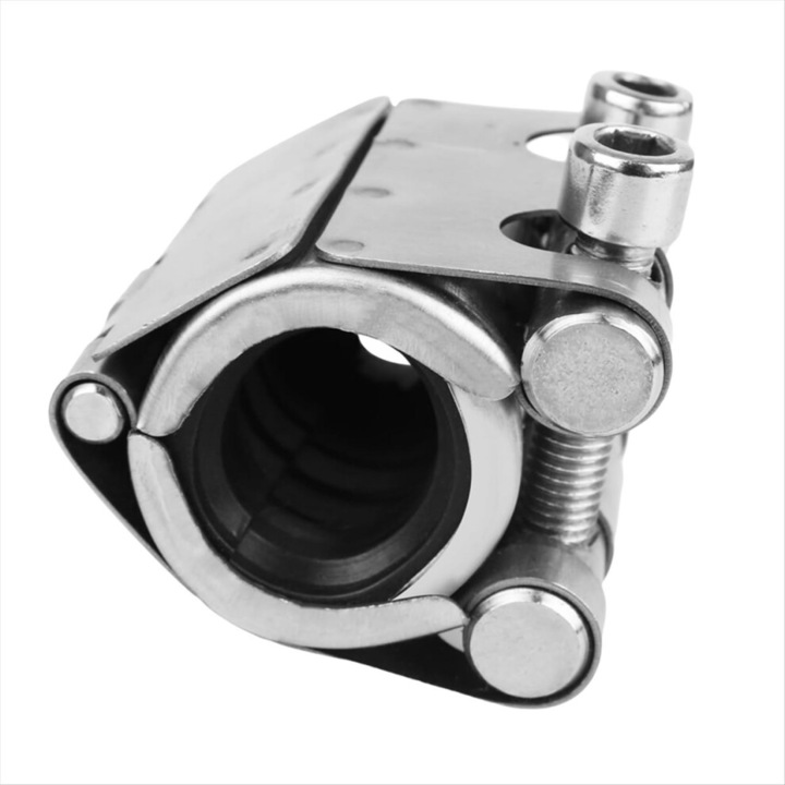 Csőjavító bilincs 19-22mm, rozsdamentes acél, ezüst, 5.7cm