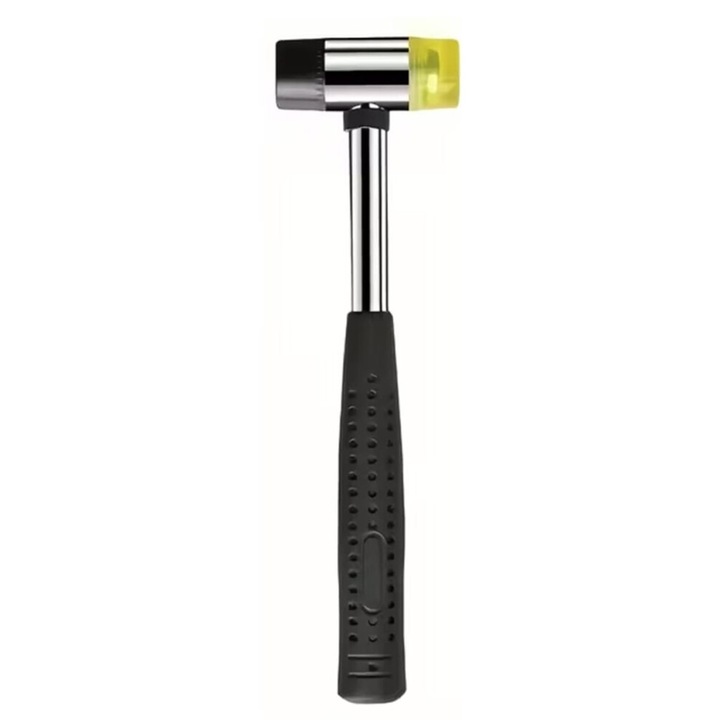 Ciocan mini cauciuc moale metalic multicolor 15x5cm