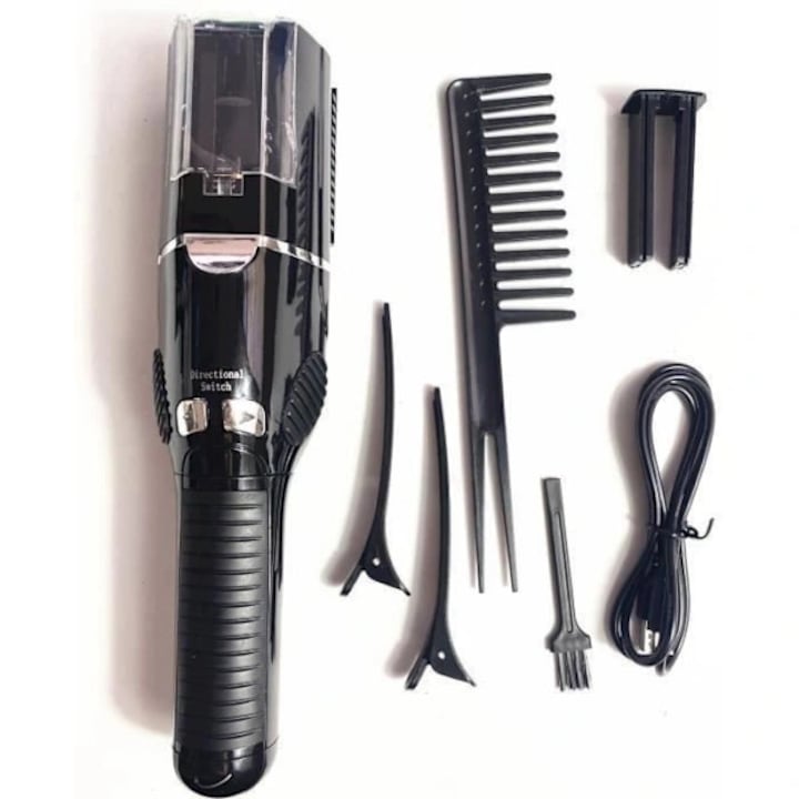 Aparat de tuns par profesional fara sac, negru, 1-8 dimensiuni ajustabile