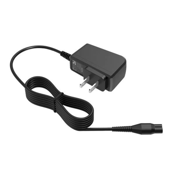 Incarcator adaptor alimentare compatibil cu Philips Norelco OneBlade QP2520/QP2620/QP2521/QP2522/QP2515, MG5900/MG3740/MG3720, QG3330, QT400, 4.3V 70mA, 100-240V AC 50-60Hz, negru, 1 buc