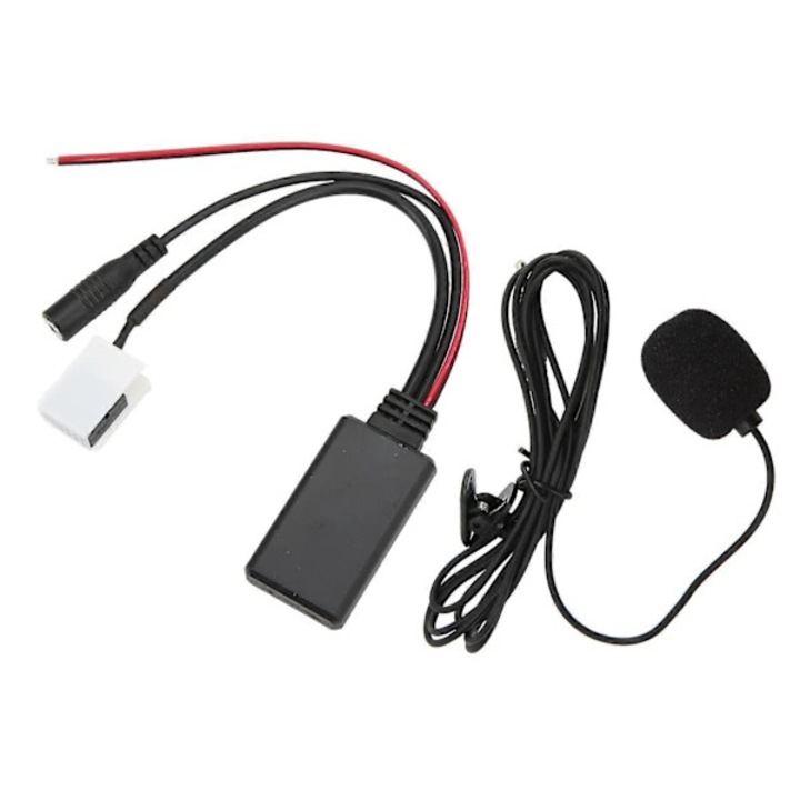Adaptor Bluetooth AUX, Modul audio compatibil cu RCD300/RCD310/RNS300/RNS310/RCD510, Bluetooth 5.0, cu microfon, ABS, Negru, 1 buc.